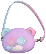 Macaron Bear Crossbody Bag