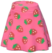 Strawberry Mini Skirt