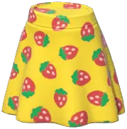 Strawberry Mini Skirt