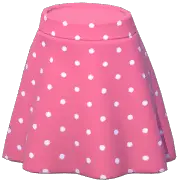Polka Dot Mini Skirt