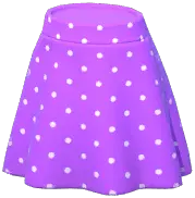 Polka Dot Mini Skirt