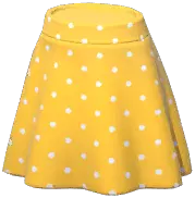Polka Dot Mini Skirt