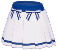 Bow Pleated Skirt