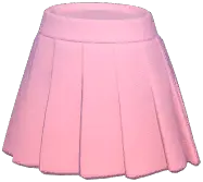 Monocolor Pleated Skirt