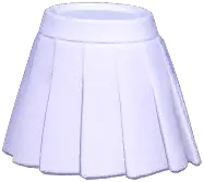 Monocolor Pleated Skirt