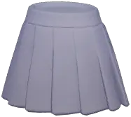 Monocolor Pleated Skirt