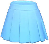 Monocolor Pleated Skirt