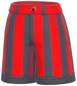 Vertical Striped Shorts