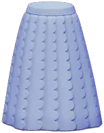 Fish Scale Long Skirt