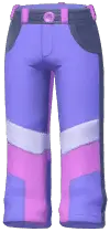 Color-Blocked Pop Pants