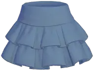 Tiered Ruffle Mini Skirt