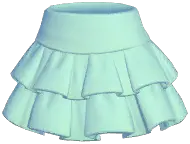 Tiered Ruffle Mini Skirt