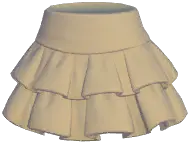 Tiered Ruffle Mini Skirt