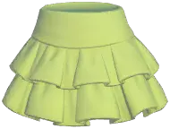 Tiered Ruffle Mini Skirt