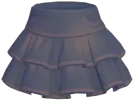 Tiered Ruffle Mini Skirt