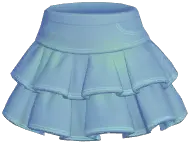 Tiered Ruffle Mini Skirt