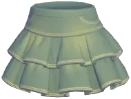Tiered Ruffle Mini Skirt