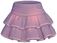 Tiered Ruffle Mini Skirt