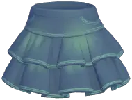 Tiered Ruffle Mini Skirt