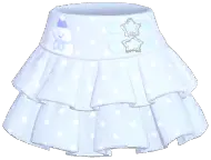 Snowman Polka Dot Tiered Skirt
