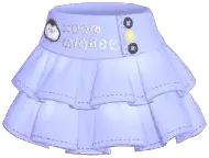 Penguin Tiered Denim Skirt
