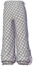 Plaid Parachute Pants