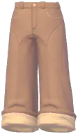 卷边长裤