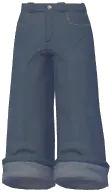 卷边长裤