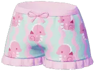 Seahorse Ruffle Pajama Pants