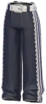 Seashell Ruffle Casual Pants