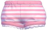 Bunny Striped Shorts