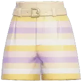 Striped Cargo Shorts