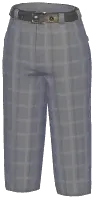 British Plaid Suit Pants