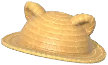 Cat Ear Straw Hat