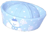 Snowman Polka Dot Sailor Cap
