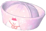 Snowman Polka Dot Sailor Cap