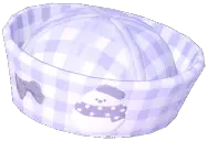 Snowman Plaid Sailor Cap