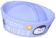 Penguin Button Sailor Cap