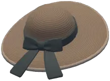 Vacation Wide-Brimmed Straw Hat