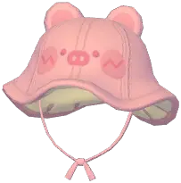 Piggie Rain hat