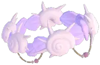 Celestial Glass Seashell Circlet
