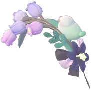 Bellflower Feather Crown