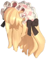 Argyle Hair Ribbon