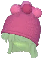 Raspberry Woolen Hat
