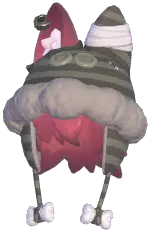 Wolf Ears Hat w/ Bandage