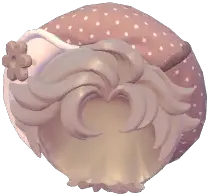 Petal Muse Color-Blocked Beret
