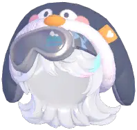 Penguin Eye Protector Trapper Hat