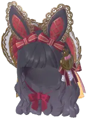 Wandering Bunny Ears Lace Bandana