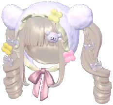 Maltese Ruffle Plush Hat