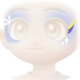 Snowflake Face Paint